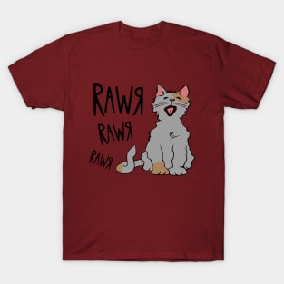Cute kitty roaring T-Shirt